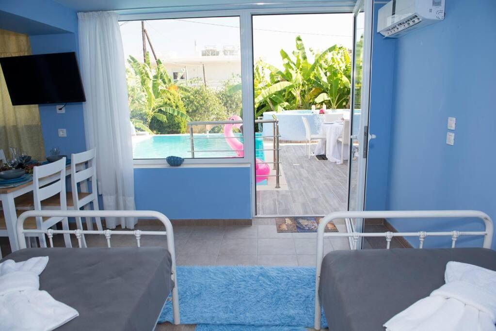 Valantas Garden Suite Lardos Bagian luar foto